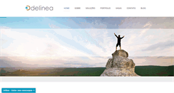 Desktop Screenshot of delinea.com.br