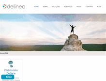 Tablet Screenshot of delinea.com.br